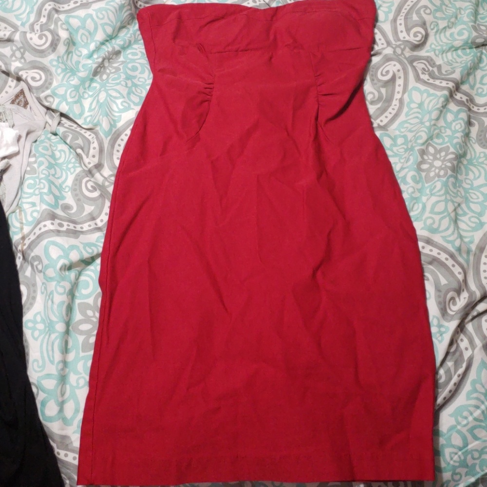 Body central red dress